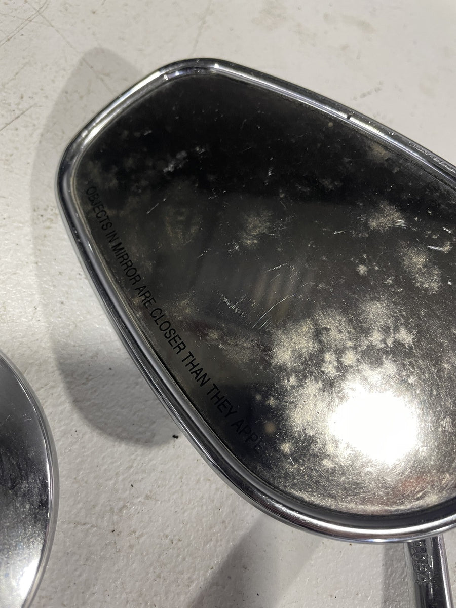 07-11 HARLEY-DAVIDSON STREET GLIDE FLHX REAR VIEW MIRROR SET PAIR MIRRORS