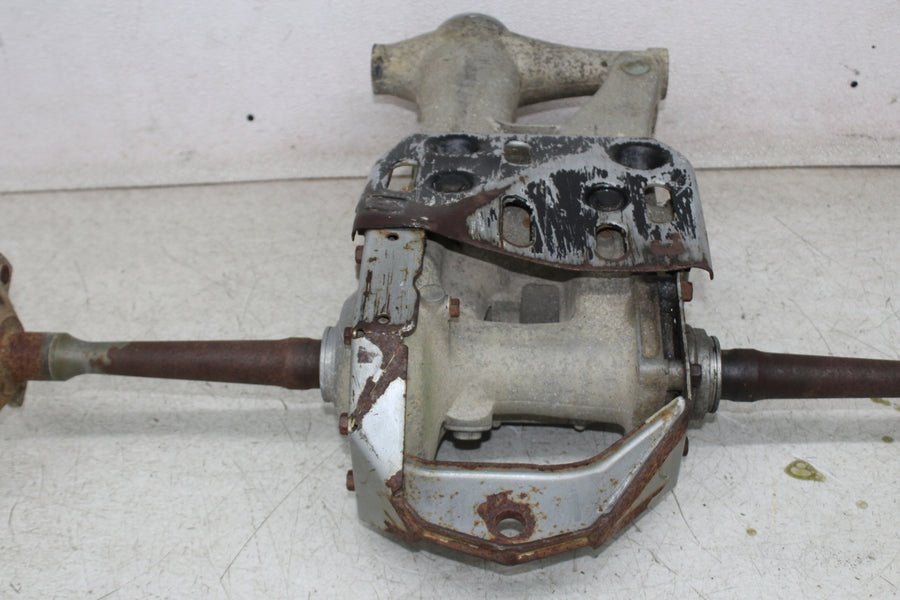 02-03 KAWASAKI PRAIRIE 650 REAR AXLE BACK WHEEL AXEL SHAFT SWINGARM ASSEMBLY