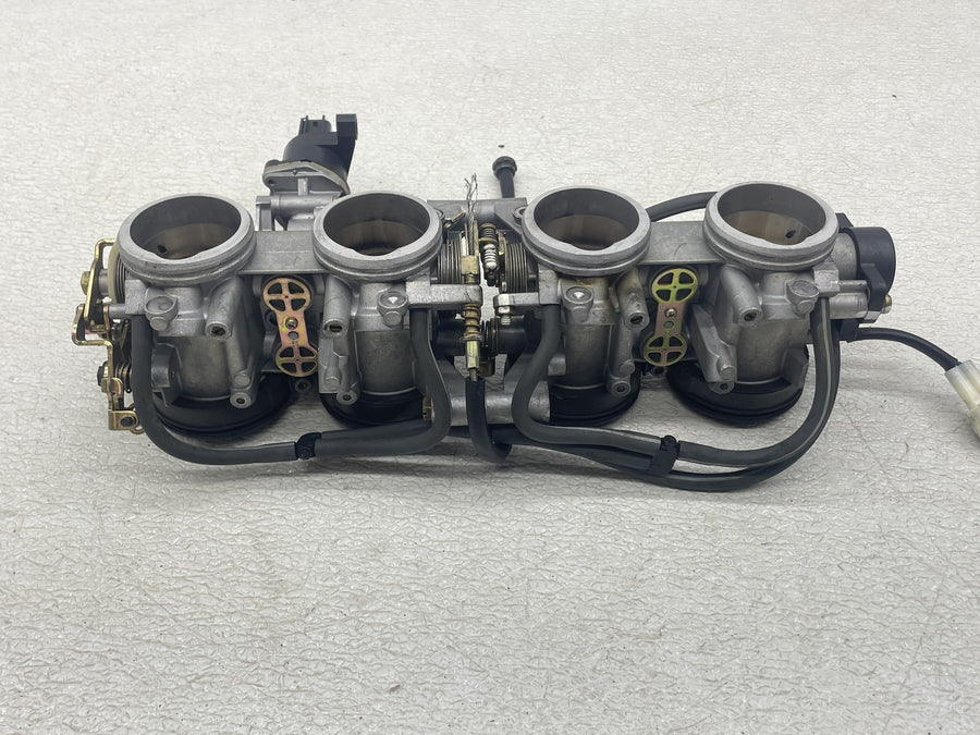04-05 KAWASAKI NINJA ZX10R THROTTLE BODY BODIES TPS SENSOR