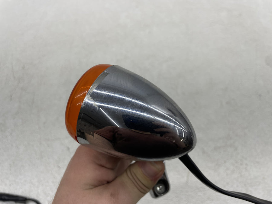 01-06 HARLEY-DAVIDSON SOFTAIL STANDARD FXSTI FRONT LEFT RIGHT TURN SIGNALS LIGHT