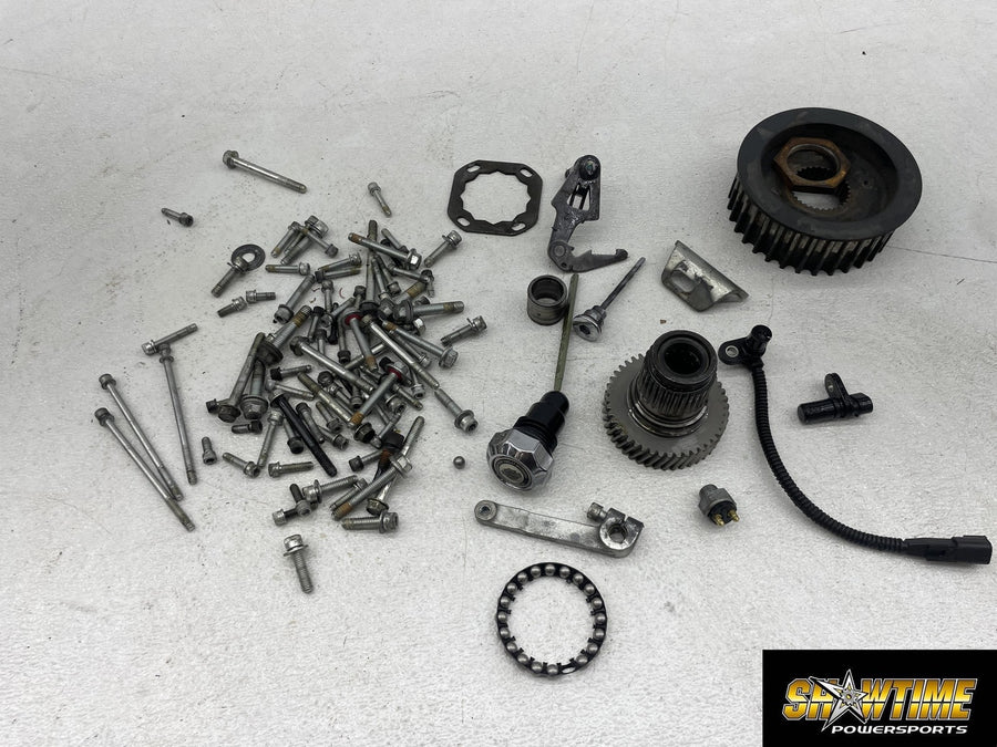 13 HARLEY-DAVIDSON ROAD GLIDE CVO CUSTOM TWIN CAM 110CI ENGINE PARTS HARDWARE