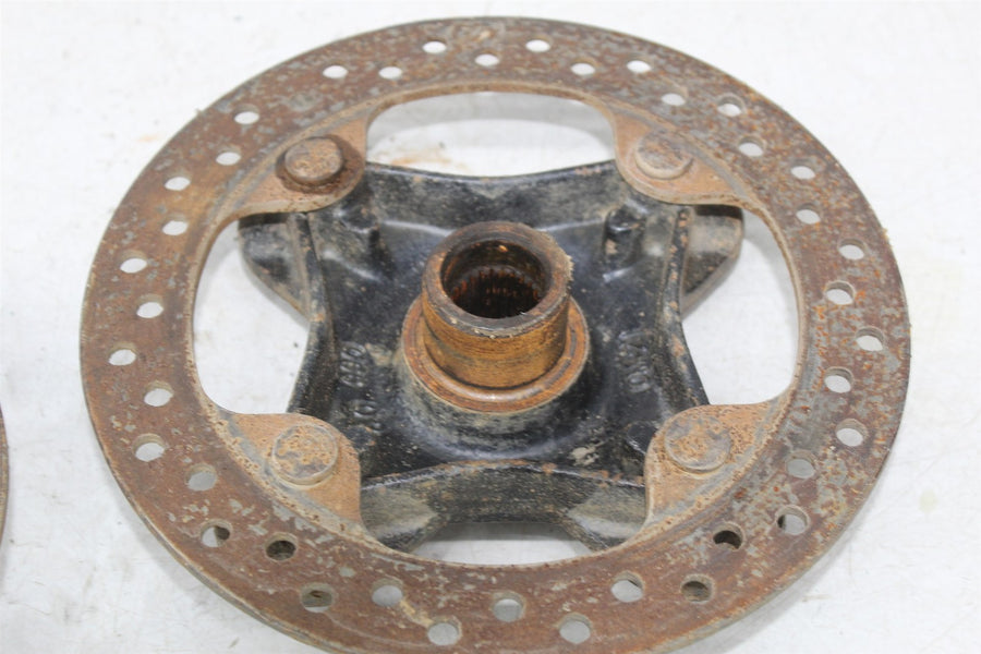 2021 POLARIS RZR XP 1000 EPS front left right wheel hubs rotors