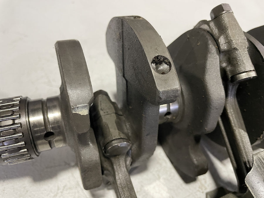 00-01 HONDA CBR929RR ENGINE MOTOR CRANKSHAFT CRANK SHAFT W PISTONS RODS