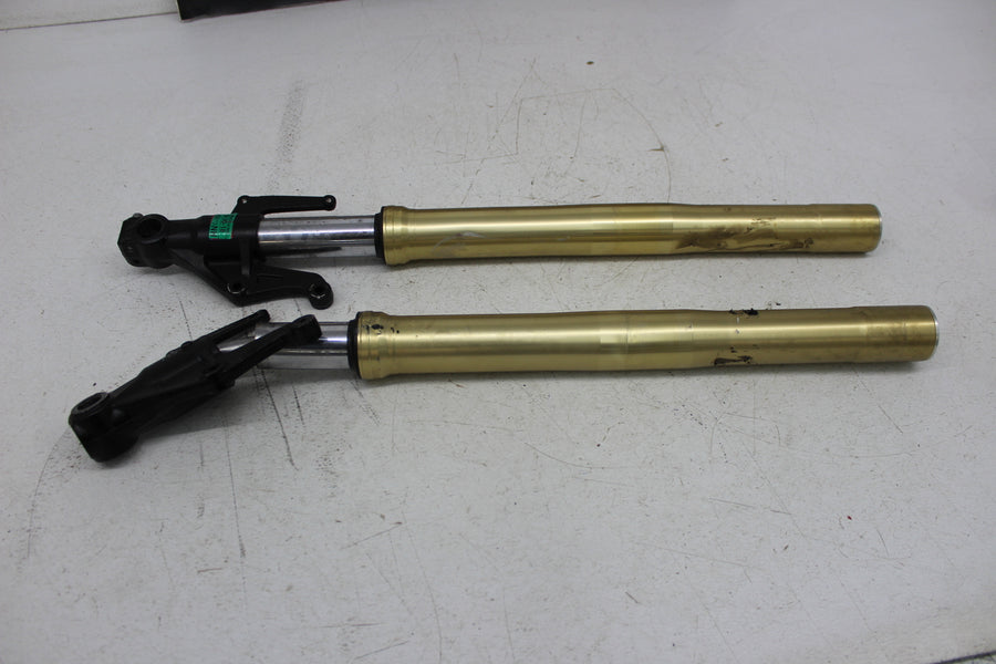 09-12 TRIUMPH STREET TRIPLE 675 FRONT FORKS SHOCK SUSPENSION SET PAIR