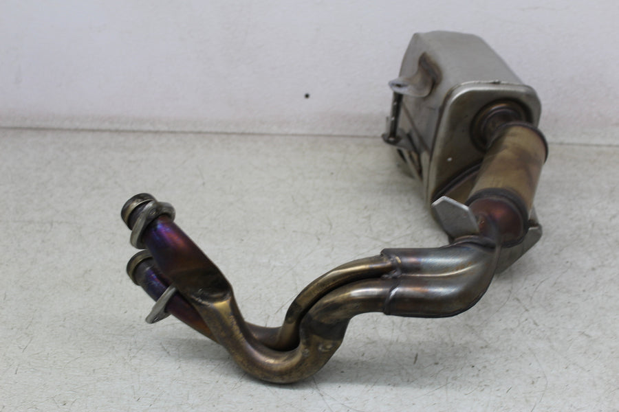 20-24 KAWASAKI Z650 ER650 EXHAUST PIPE MUFFLER SLIP ON CAN SILENCER HEADER