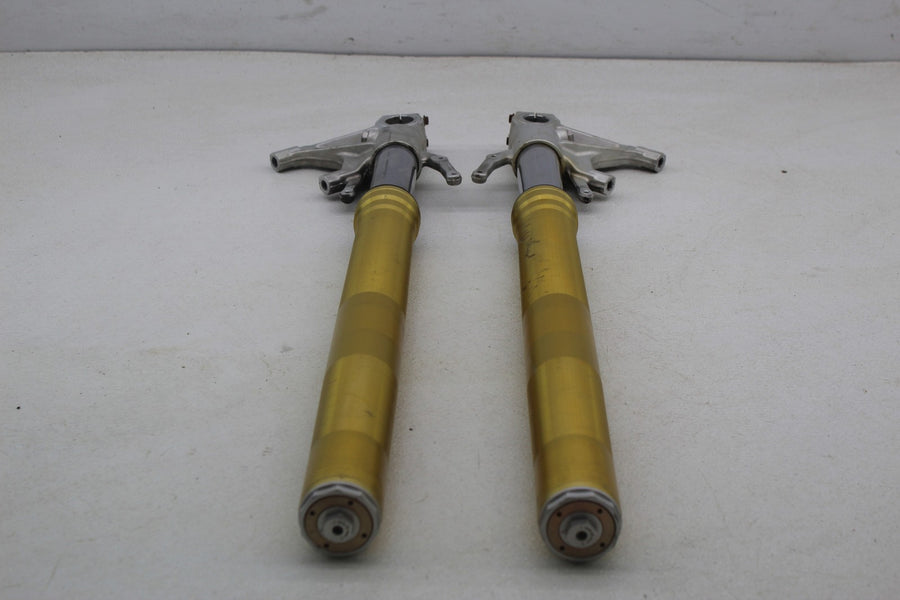 10-14 APRILIA RSV4 FRONT FORKS SHOCK SUSPENSION SET PAIR (STRAIGHT) (READ)