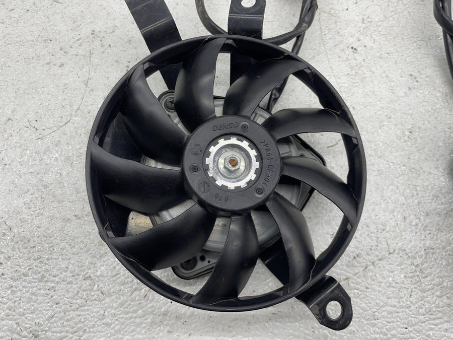 06-15 YAMAHA FZ1 ENGINE RADIATOR COOLING FANS SET PAIR