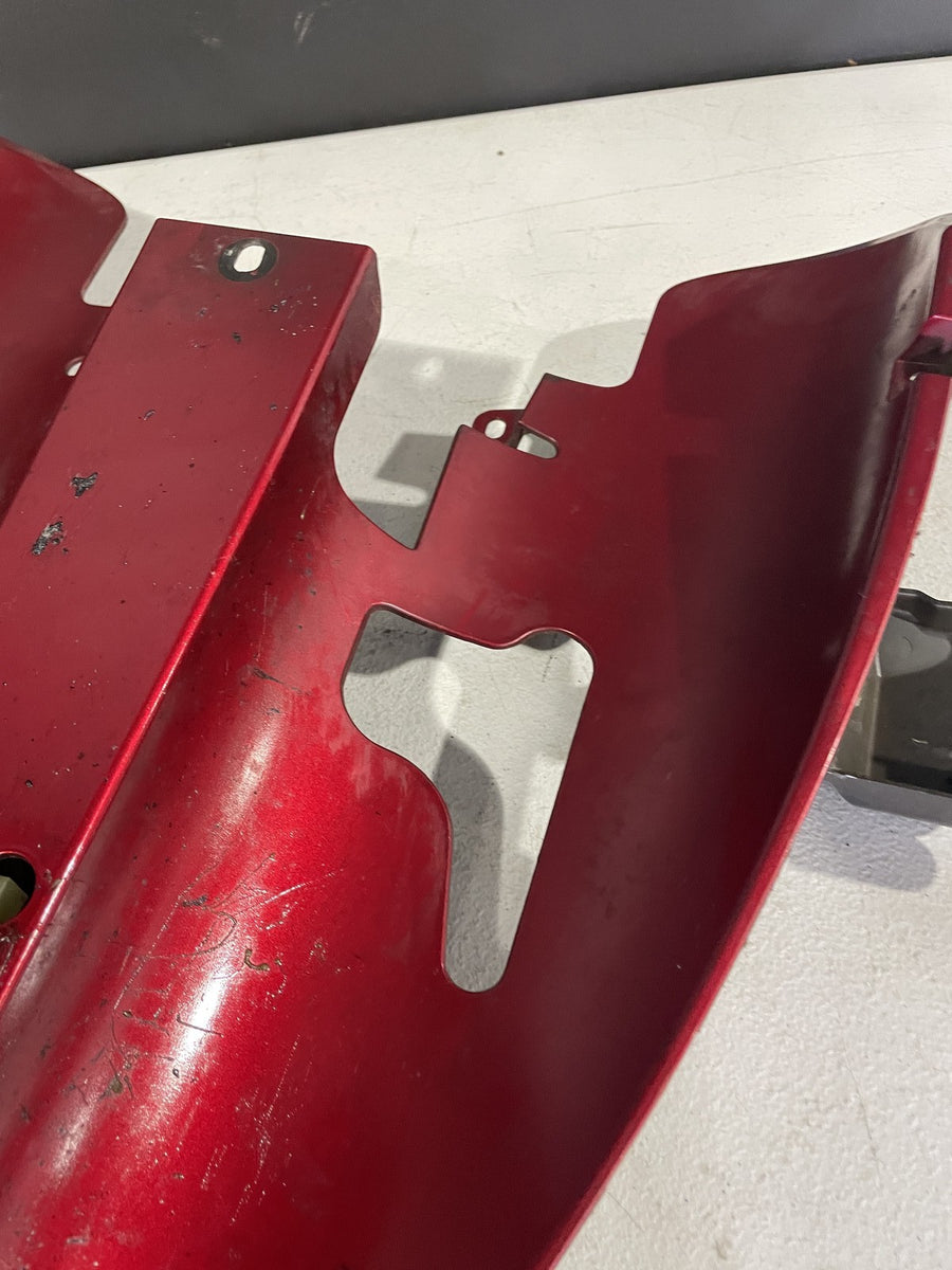 04-06 YAMAHA YZF R1 REAR BACK TAIL UNDERTAIL FAIRING COWL FENDER