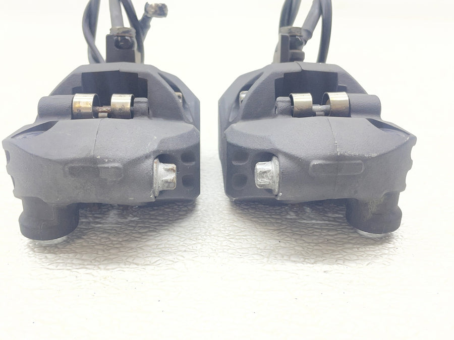 07-08 KAWASAKI NINJA ZX6R RIGHT LEFT FRONT BRAKE CALIPER SET PAIR CALIPERS