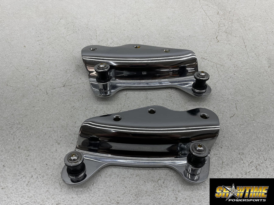 07-11 HARLEY-DAVIDSON ROAD KING CLASSIC FLHRC QUICK DETACH MOUNTS BRACKETS PAIR