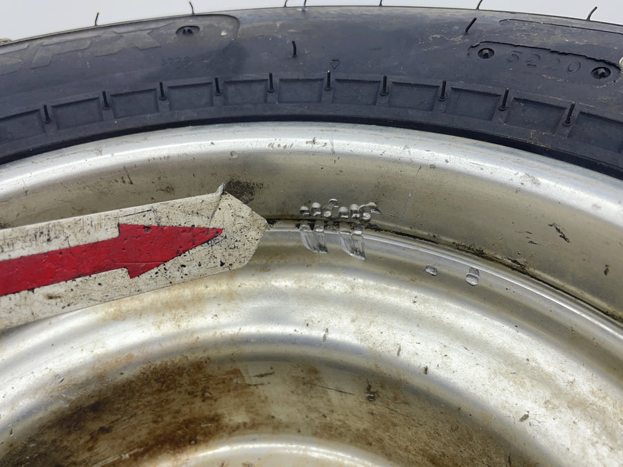 91-96 HONDA FOURTRAX 200 TRX200 TYPE II REAR WHEELS RIMS 9X8.0