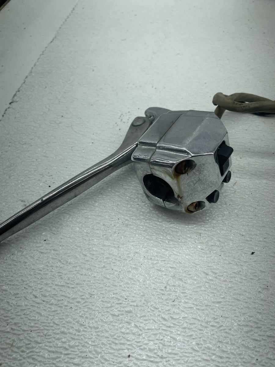 81 HARLEY-DAVIDSON TOUR GLIDE FLT LEFT CONTROL SWITCH HEADLIGHT LEVER