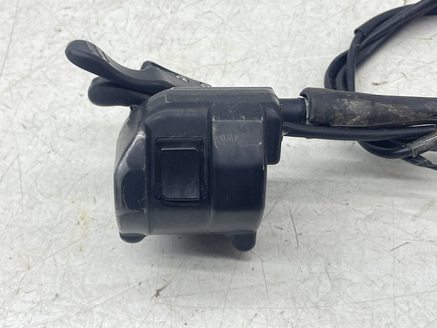 05-09 KAWASAKI BRUTE FORCE 750 KVF750 THUMB THROTTLE LEFT KILL SWITCH W CABLE