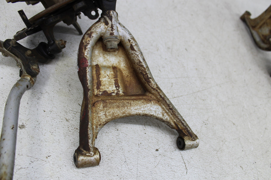 87 SUZUKI QUADRUNNER LT230E 2X4 FRONT LOWER UPPER LEFT RIGHT CONTROL A ARMS SET