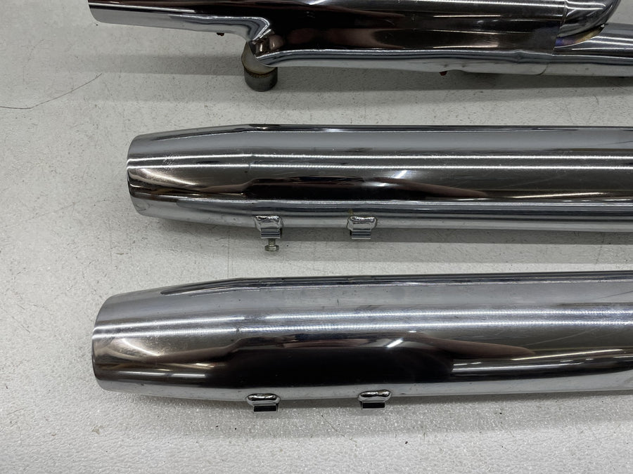 07-11 HARLEY-DAVIDSON ROAD KING CLASSIC FLHRC FULL EXHAUST SET MUFFLERS HEADERS