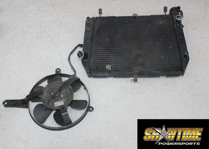 00-01 YAMAHA YZF R1 ENGINE RADIATOR MOTOR COOLER COOLING RADIATER FAN