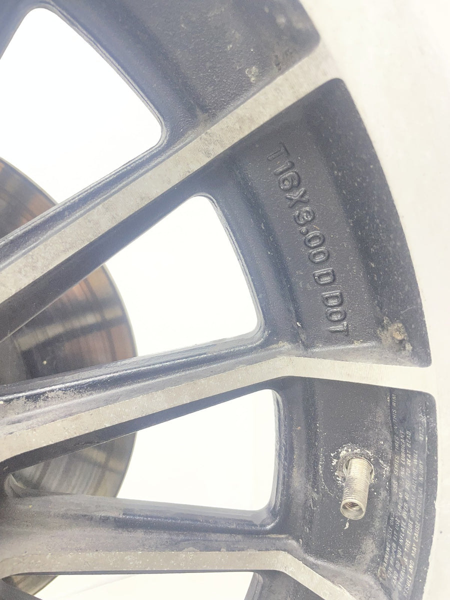 81 HARLEY-DAVIDSON TOUR GLIDE FLT FRONT WHEEL RIM STRAIGHT