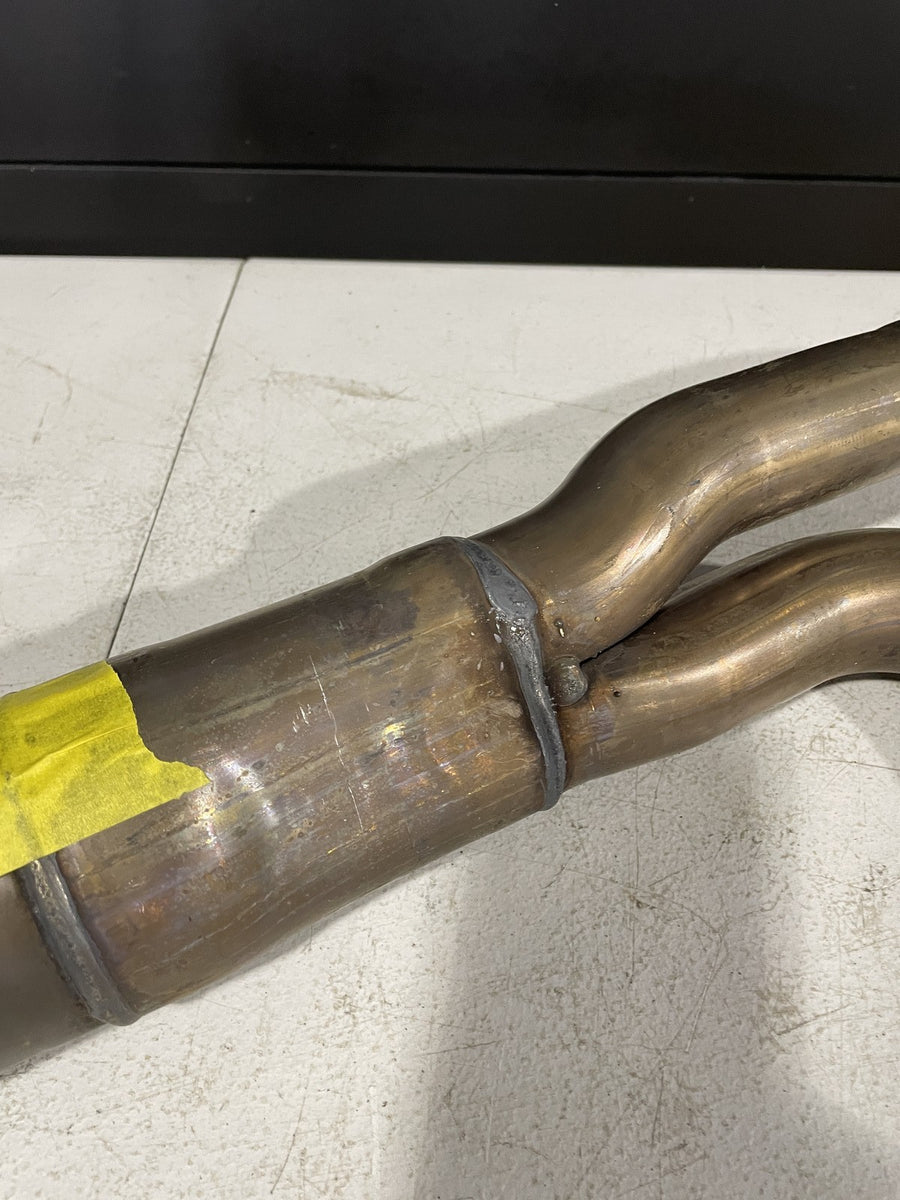 17-23 HARLEY-DAVIDSON STREET GLIDE FLHX EXHAUST HEADERS PIPES SHIELDS CROSSOVER