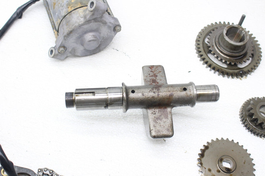 02-08 YAMAHA GRIZZLY 660 ENGINE MOTOR PARTS HARDWARE STARTER BALANCE GEAR CHAIN