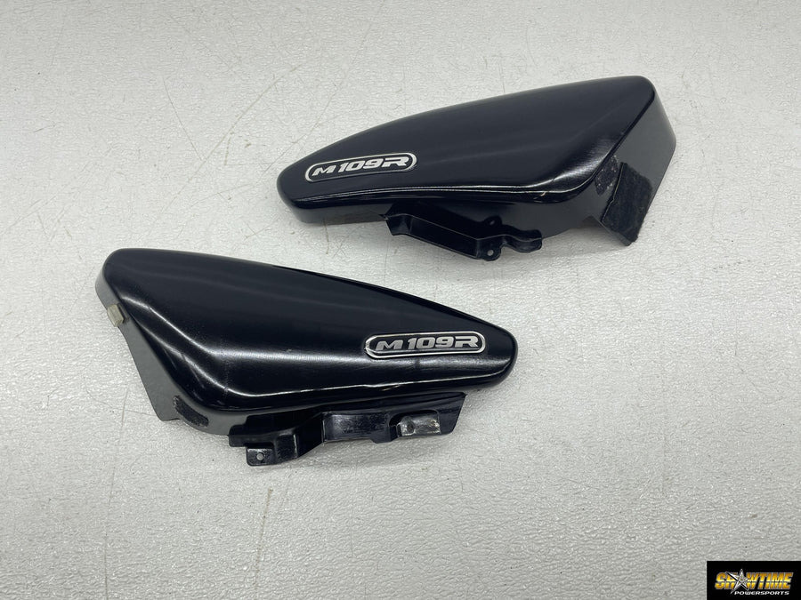 2012 SUZUKI BOULEVARD M109R LEFT RIGHT SIDE COVERS PANELS COWL FAIRING