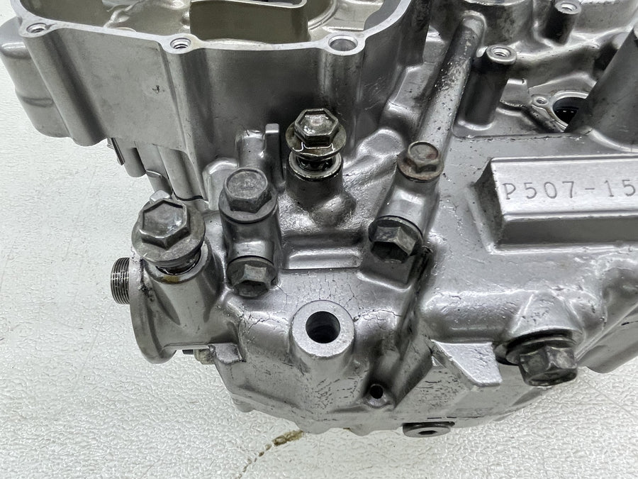03-09 SUZUKI SV650 ENGINE MOTOR CRANKCASE CRANK CASES BLOCK