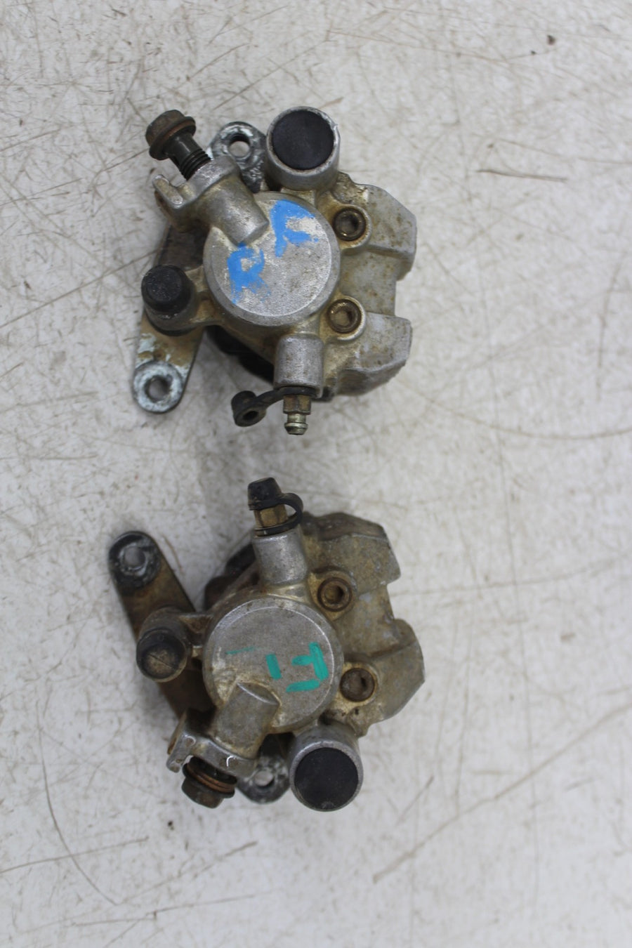 03-08 KAWASAKI KFX400 FRONT BRAKE MASTER CALIPER PAIR REAR MASTER LOT