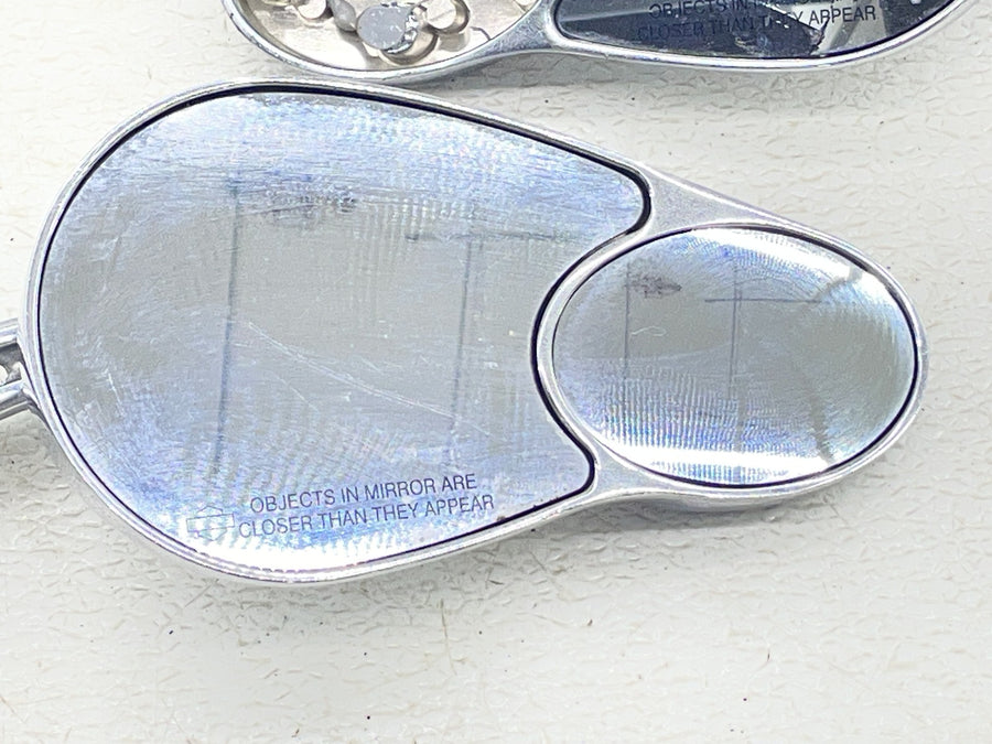 00-06 HARLEY-DAVIDSON SOFTAIL FXST SPLIT VISION REAR VIEW MIRROR SET PAIR MIRROR