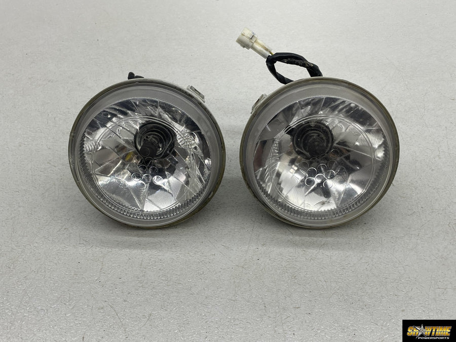 07-13 YAMAHA GRIZZLY 700 YFM700 FRONT HEAD LIGHT LAMP HEADLIGHTS HEAD LIGHTS