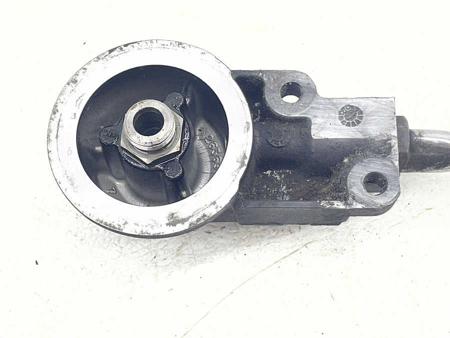 99-01 HARLEY-DAVIDSON SOFTAIL FAT BOY FLSTF ENGINE OIL FILTER MOUNT W/ LINES