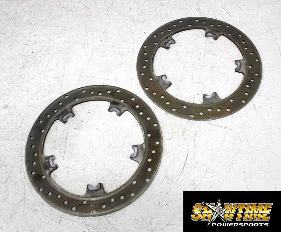 12-16 HARLEY-DAVIDSON DYNA LOW RIDER FXDL FRONT BRAKE DISC ROTOR ROTORS PAIR