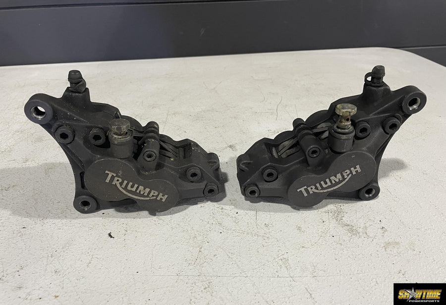 2001 TRIUMPH SPRINT RS RIGHT LEFT FRONT BRAKE CALIPER SET PAIR CALIPERS