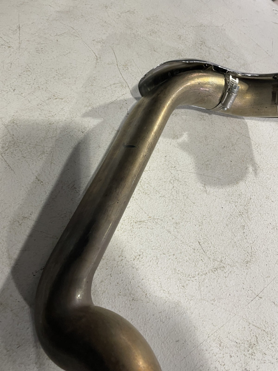 17-23 HARLEY-DAVIDSON STREET GLIDE FLHX EXHAUST HEADERS PIPES SHIELDS CROSSOVER