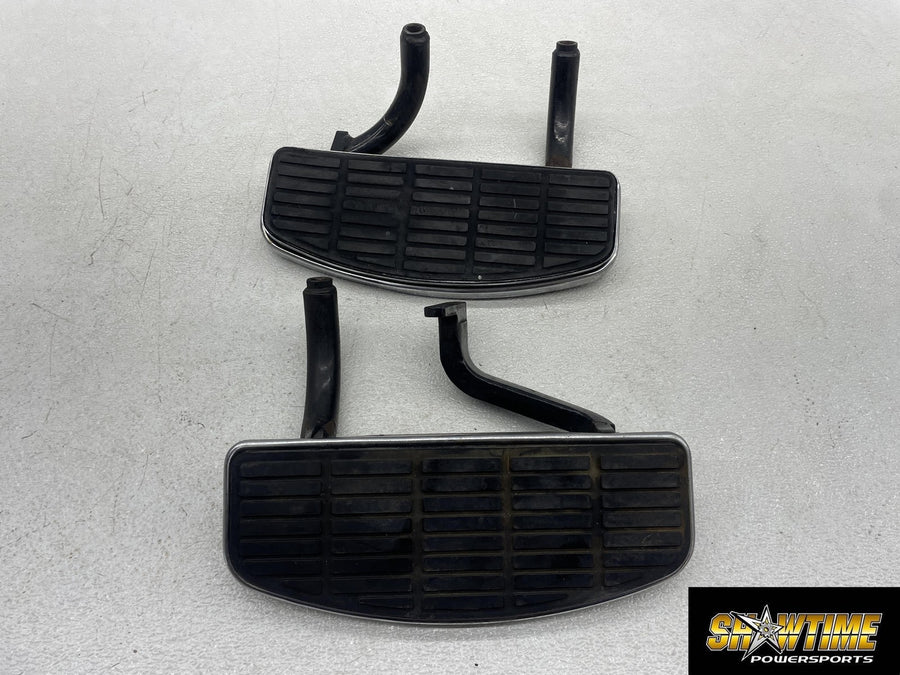 89-91 HARLEY-DAVIDSON ELECTRA GLIDE CLASSIC FLHTC FRONT FLOORBOARDS SET PAIR