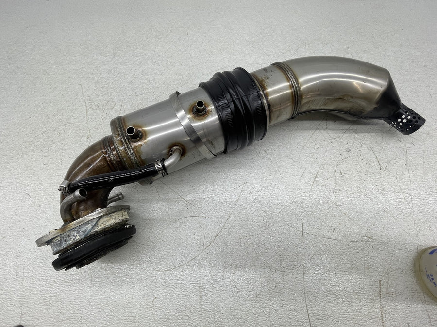 92-97 KAWASAKI JET SKI 750 SS EXHAUST HEAD PIPE MUFFLER SILENCER