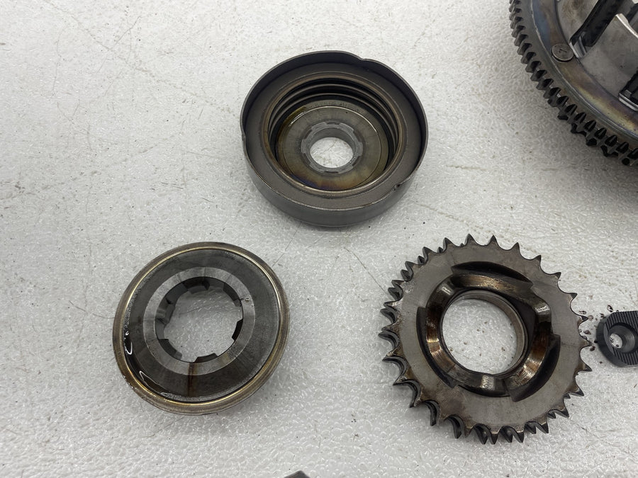 01-06 HARLEY-DAVIDSON SOFTAIL STANDARD FXSTI COMPLETE CLUTCH W PLATES BASKET HUB