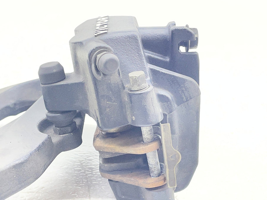 12-17 VICTORY CROSS COUNTRY TOUR REAR BACK BRAKE CALIPER W MOUNT BRACKET