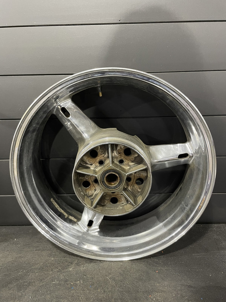01-05 SUZUKI GSXR600 GSXR750 CHROME REAR WHEEL BACK RIM