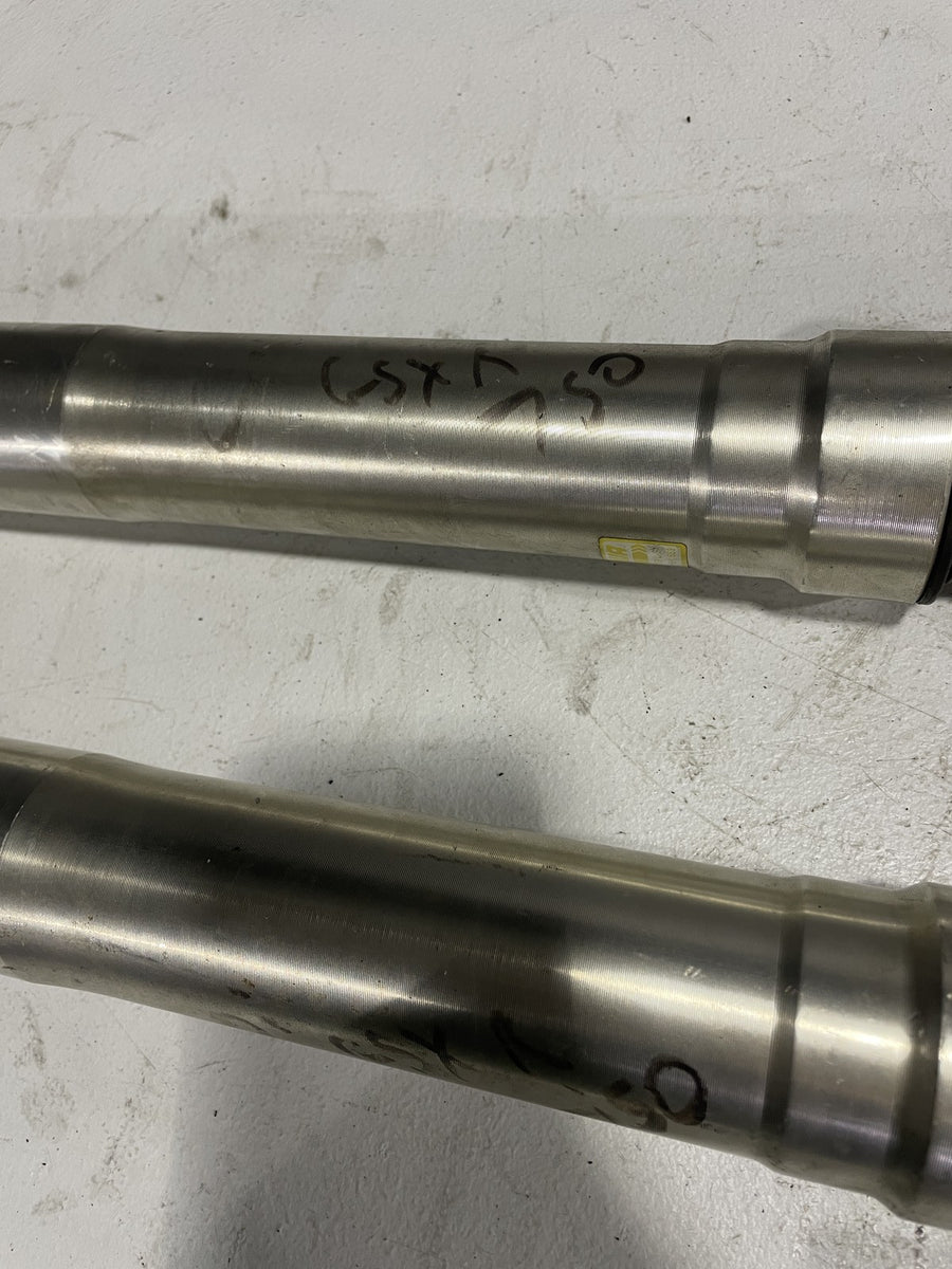 00-03 SUZUKI GSXR750 FRONT FORKS SHOCK SUSPENSION SET PAIR