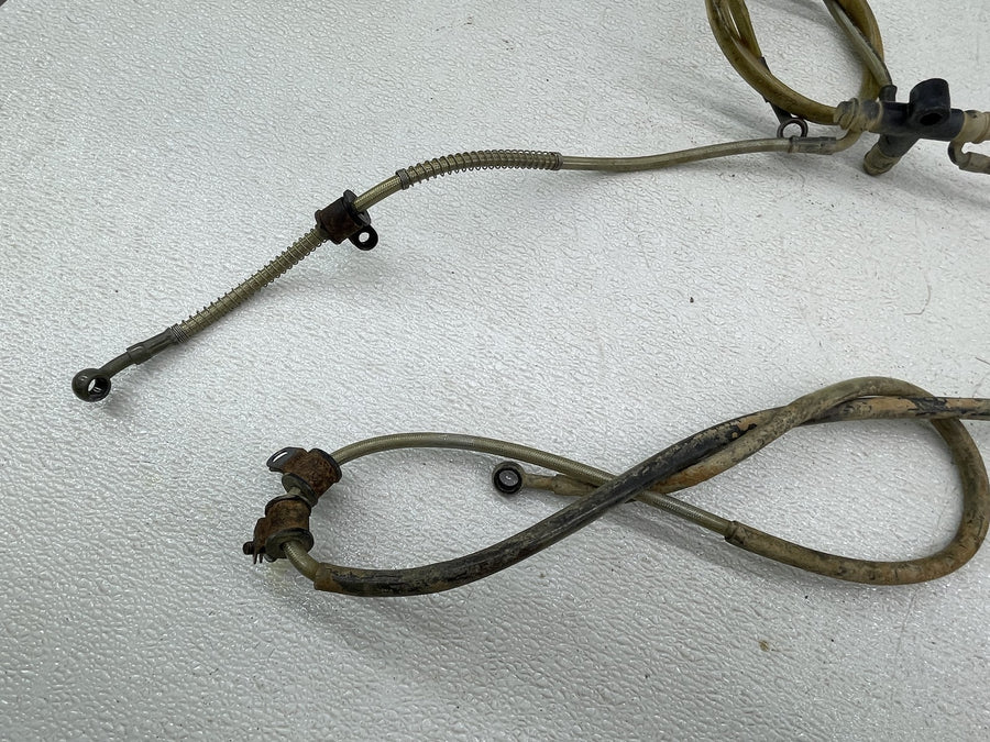 16-26 CF-MOTO CFORCE 400 400S FRONT REAR BACK BRAKE HOSES LINES SET