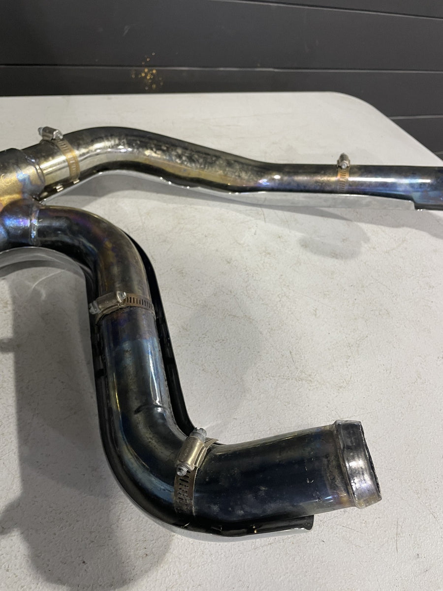 12-16 HARLEY-DAVIDSON STREET GLIDE FLHX SPECIAL EXHAUST HEADERS PIPE HEAT SHIELD