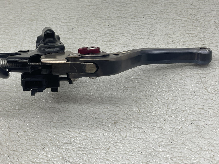 07-08 KAWASAKI NINJA ZX6R CLUTCH PERCH MOUNT LEVER CABLE  46076-0126