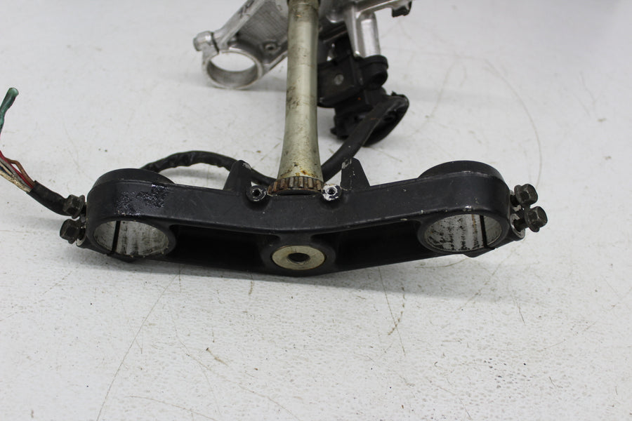 1998 KAWASAKI NINJA ZX6 ZX600E FRONT UPPER LOWER FORKS CLAMP TRIPLE TREE STEM