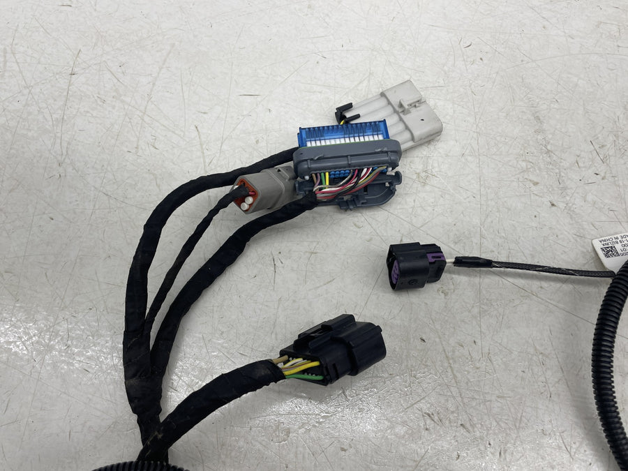 19 POLARIS SLINGSHOT SL RADIO AUDIO WIRING HARNESS MOTOR WIRE LOOM