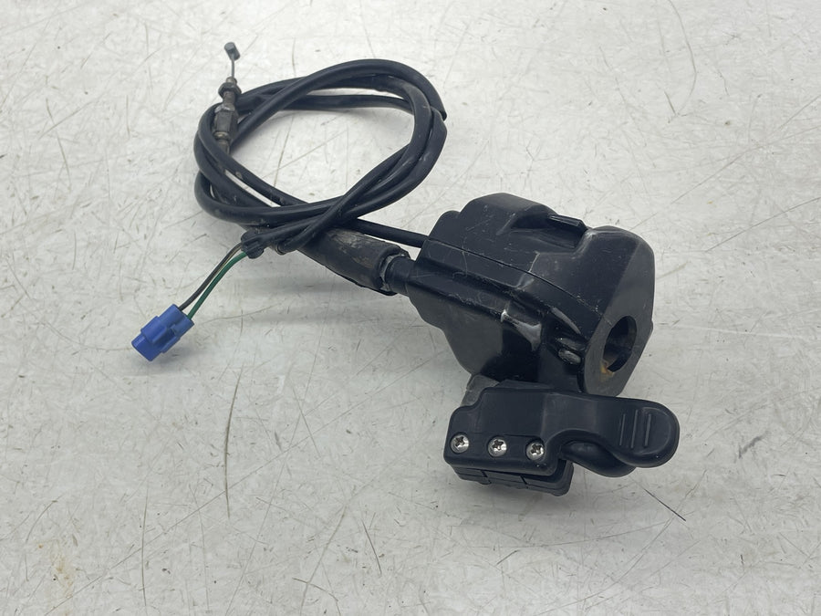 05-09 KAWASAKI BRUTE FORCE 750 KVF750 THUMB THROTTLE LEFT KILL SWITCH W CABLE