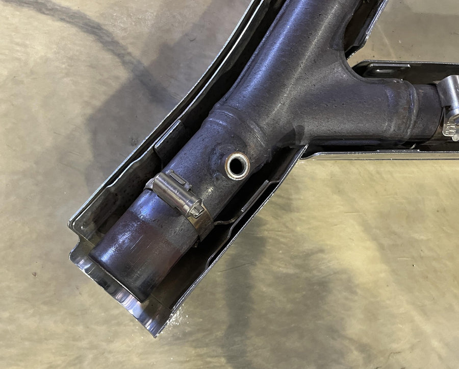 09-17 YAMAHA V STAR 950 XVS950B EXHAUST HEADERS PIPES