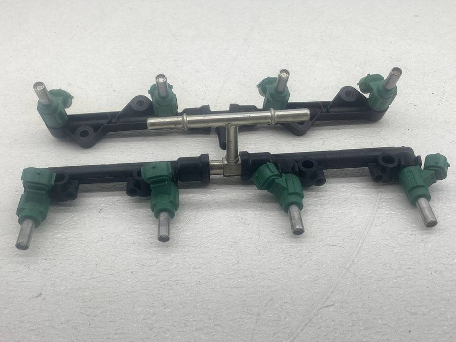 11-15 KAWASAKI NINJA ZX10R MAIN SECONDARY FUEL INJECTORS RAIL SET