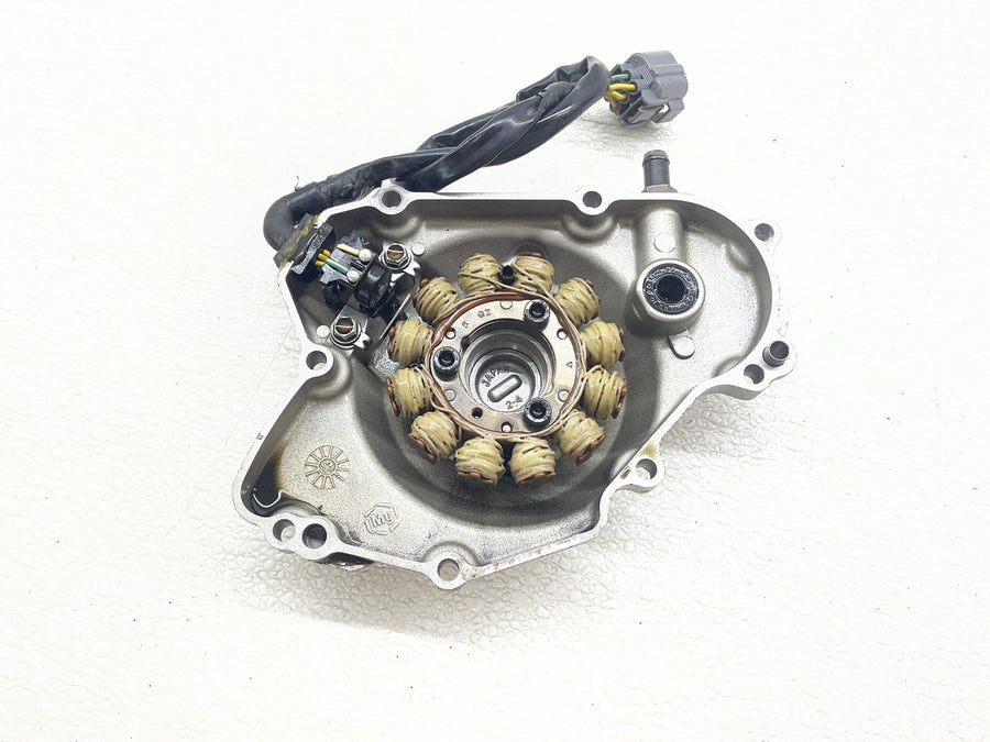 06-18 KAWASAKI KX450F KX450 STATOR MAGNETO ROTOR FLYWHEEL COVER ELECTRICS