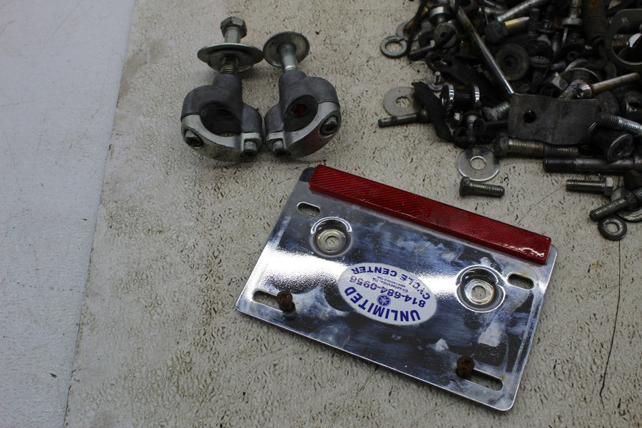 00-06 HARLEY-DAVIDSON ROAD KING CLASSIC FLHRCI PARTS HARDWARE KICKSTAND RISERS