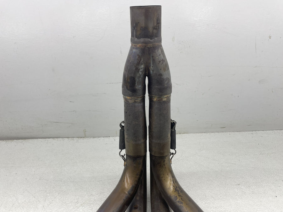 19-23 KAWASAKI NINJA ZX6R ZX636 TOCE EXHAUST PIPE MUFFLER SLIP ON CAN HEADER