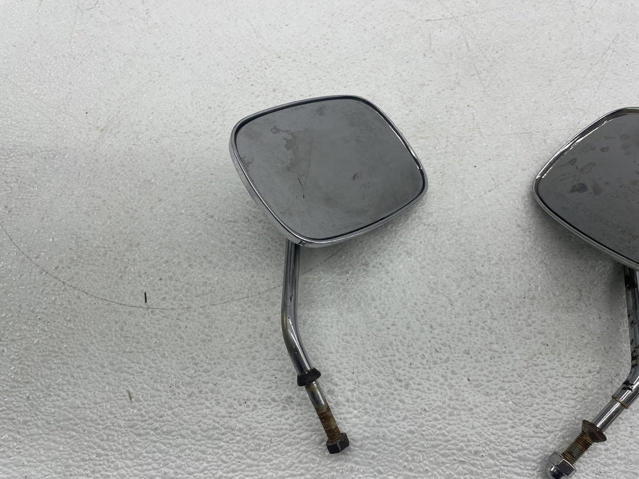 12-16 HARLEY-DAVIDSON STREET GLIDE FLHX REAR VIEW MIRROR SET PAIR MIRRORS